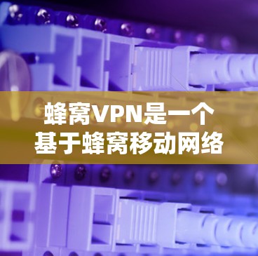 蜂窝VPN是一个基于蜂窝移动网络的加密VPN软件，旨在保护您的在线活动数据和安全。以下是关于蜂窝VPN的详细分析