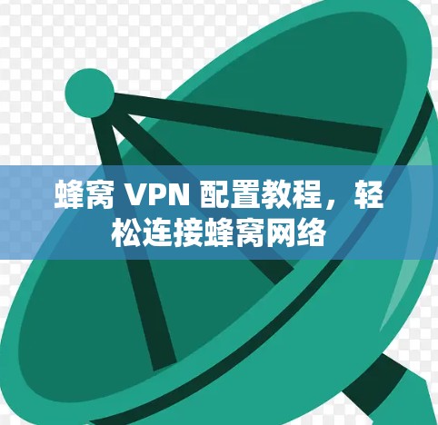 蜂窝 VPN 配置教程，轻松连接蜂窝网络