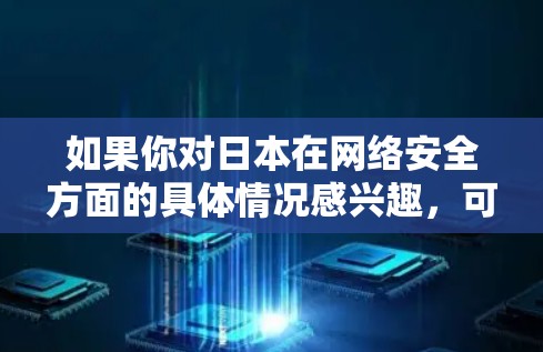 如果你对日本在网络安全方面的具体情况感兴趣，可以参考以下信息