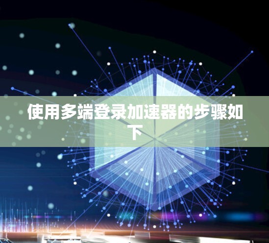 使用多端登录加速器的步骤如下