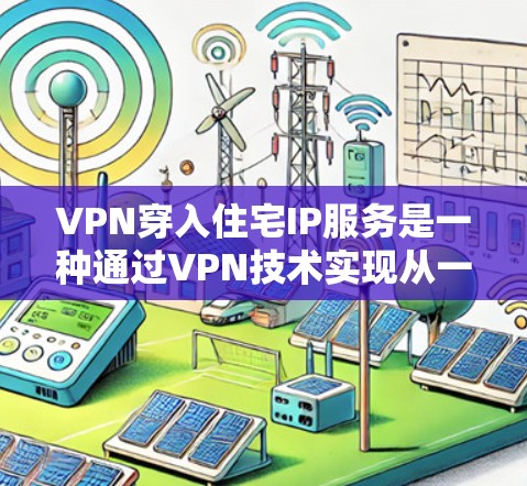 VPN穿入住宅IP服务是一种通过VPN技术实现从一个住宅区网络到另一个住宅区网络的连接方式，主要应用于特定的网络架构和需求场景。以下是该服务的详细讲解