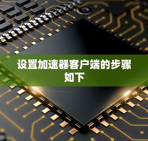 设置加速器客户端的步骤如下