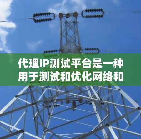 代理IP测试平台是一种用于测试和优化网络和服务器性能的工具。以下是详细介绍