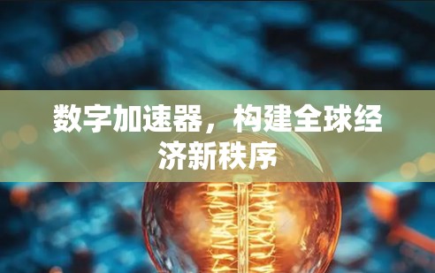 数字加速器，构建全球经济新秩序