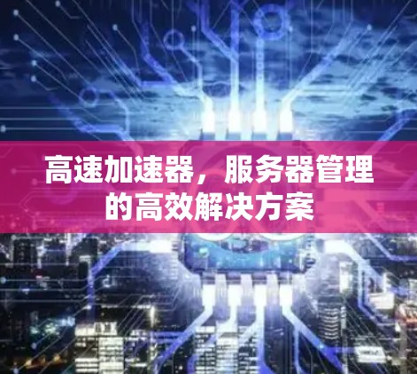 高速加速器，服务器管理的高效解决方案