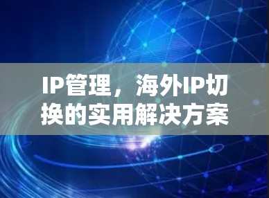 IP管理，海外IP切换的实用解决方案