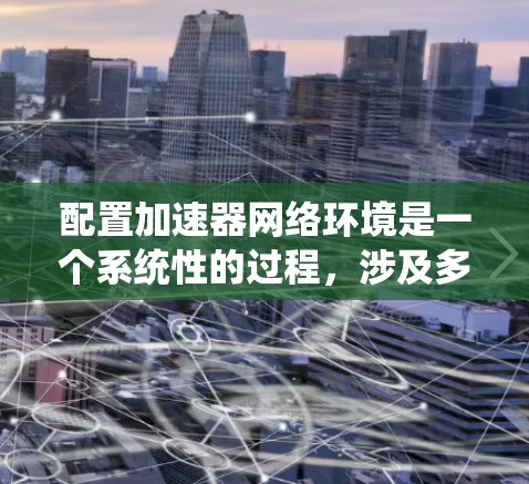 配置加速器网络环境是一个系统性的过程，涉及多个步骤和细节，以下是详细的指南