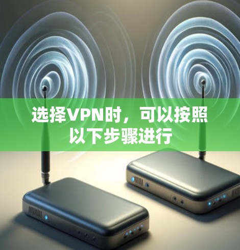 选择VPN时，可以按照以下步骤进行