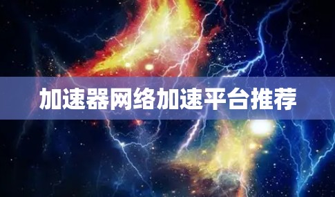 加速器网络加速平台推荐