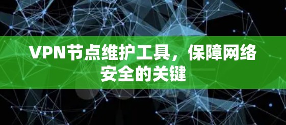 VPN节点维护工具，保障网络安全的关键