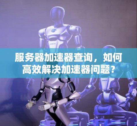 服务器加速器查询，如何高效解决加速器问题？