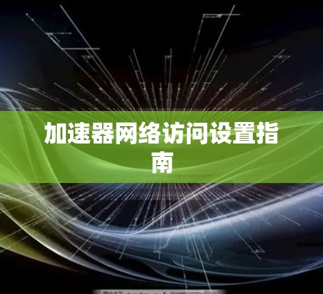 加速器网络访问设置指南