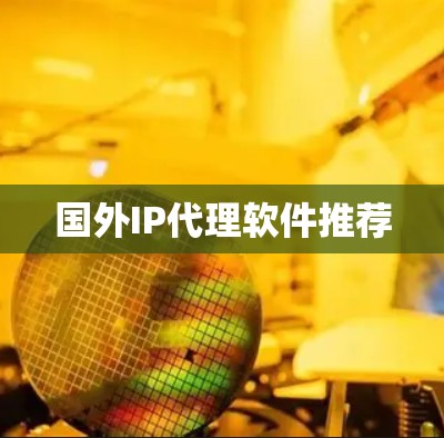 国外IP代理软件推荐