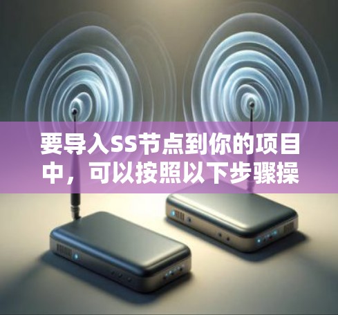 要导入SS节点到你的项目中，可以按照以下步骤操作