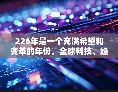 226年是一个充满希望和变革的年份，全球科技、经济和军事领域将继续面临挑战和机遇。以下是对这一年的展望和分析