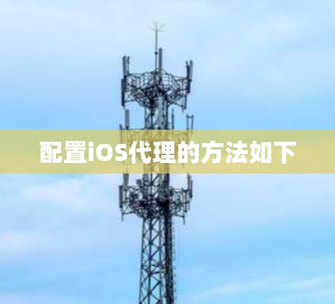 配置iOS代理的方法如下