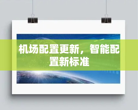 机场配置更新，智能配置新标准