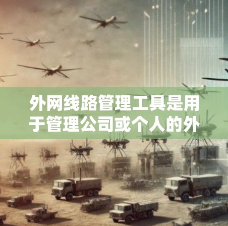 外网线路管理工具是用于管理公司或个人的外网网络设备的工具。这些工具可以帮助您管理网络连接、设置端口、监控网络状态、进行安全措施以及优化网络性能。以下是一些常见的外网线路管理工具及其功能