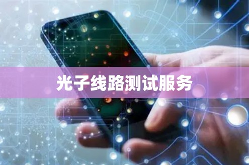 光子线路测试服务