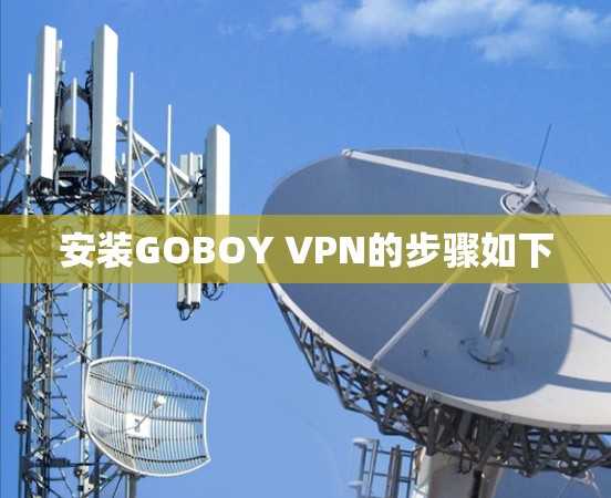 安装GOBOY VPN的步骤如下