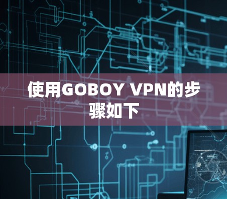 使用GOBOY VPN的步骤如下