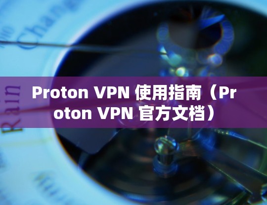 Proton VPN 使用指南（Proton VPN 官方文档）