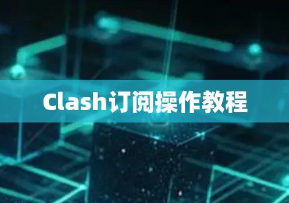Clash订阅操作教程