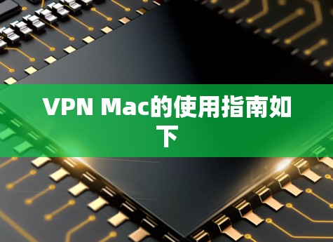 VPN Mac的使用指南如下