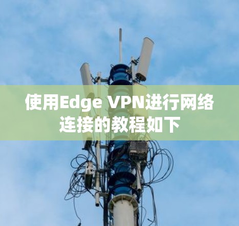 使用Edge VPN进行网络连接的教程如下